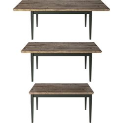 Стол раскладной Helvetia Evora №92 (Green/Lefkas Oak) Thumb