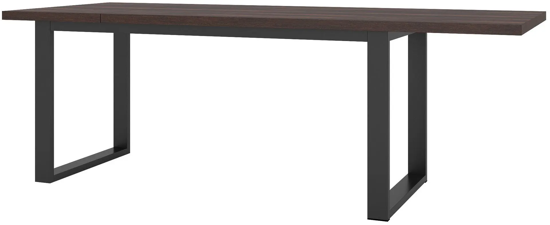 Masa extensibila Helvetia Halle №92 (Wallace Oak/Black)