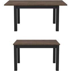 Masa extensibila Helvetia Olin №92 (Okapi Walnut/Black) Thumb