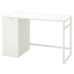 Masa de birou Ikea Larande 120x58 (Alb)
