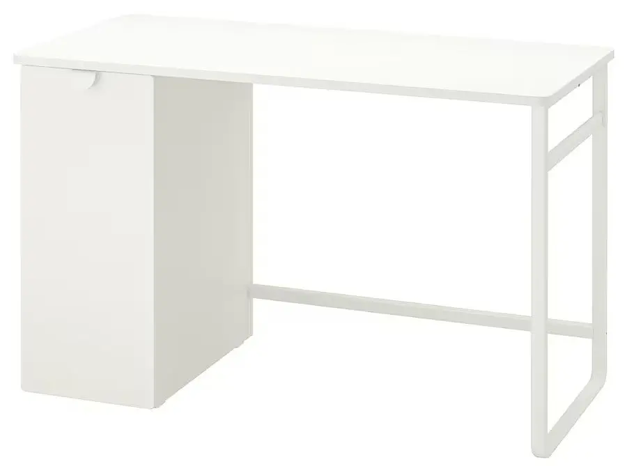 Masa de birou Ikea Larande 120x58 (Alb)