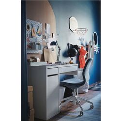 Masa de birou Ikea Micke 105x50 (Alb) Thumb