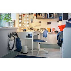 Masa de birou Ikea Micke 105x50 (Alb) Thumb