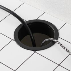 Masa de birou Ikea Micke 105x50 (Alb/Antracit) Thumb