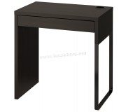 Masa de birou Ikea Micke 73x50 (Negru-maro)