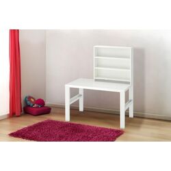 Письменный стол Ikea Pahl со стеллажом 96x58 (Белый)
