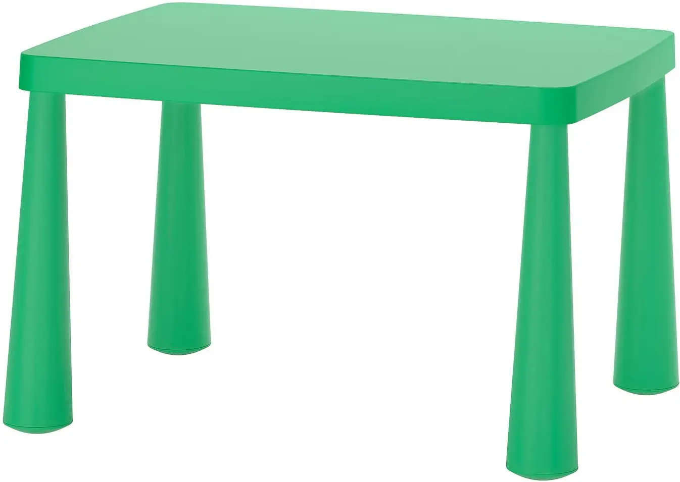 Masa pentru copii Ikea Mammut 77x55 (Verde deschis)