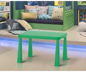 Masa pentru copii Ikea Mammut 77x55 (Verde deschis)