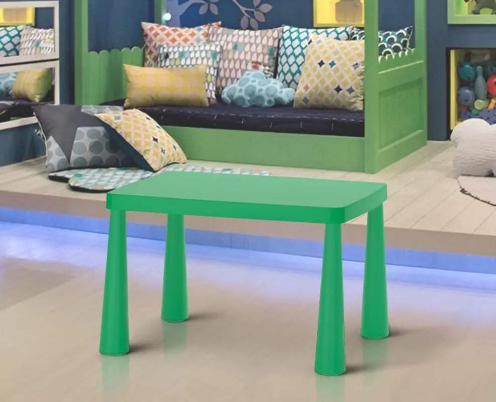 Masa pentru copii Ikea Mammut 77x55 (Verde deschis)