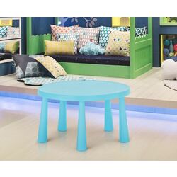 Стол детский Ikea Mammut 85cm (Голубой)