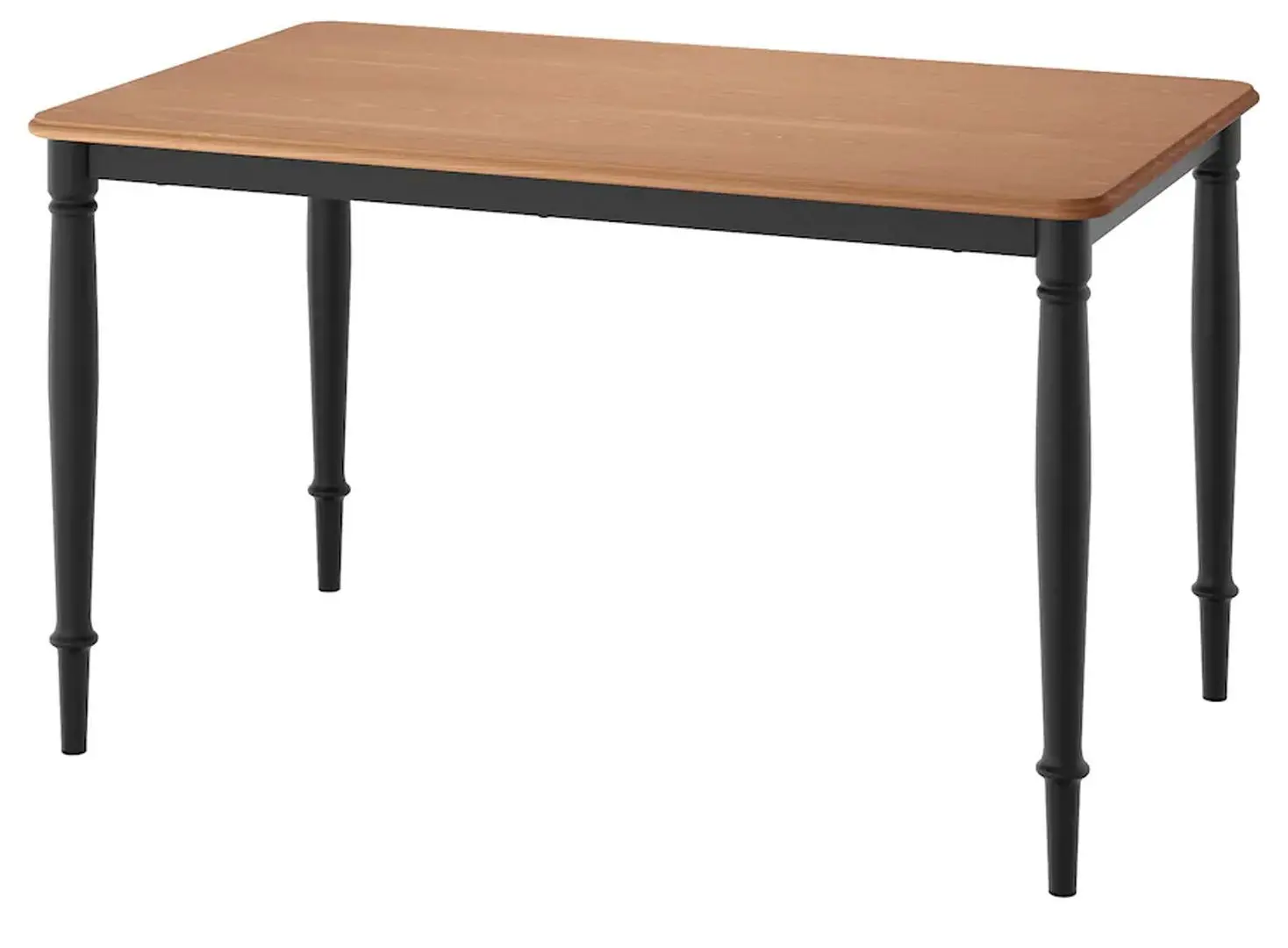 Masa Ikea Danderyd 130x80 (Furnir Pin/Negru)
