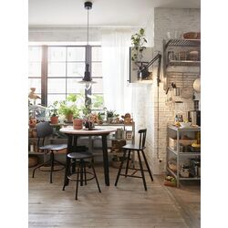 Masa Ikea Gamlared 85 (Aspect Antichizat/Negru) Thumb