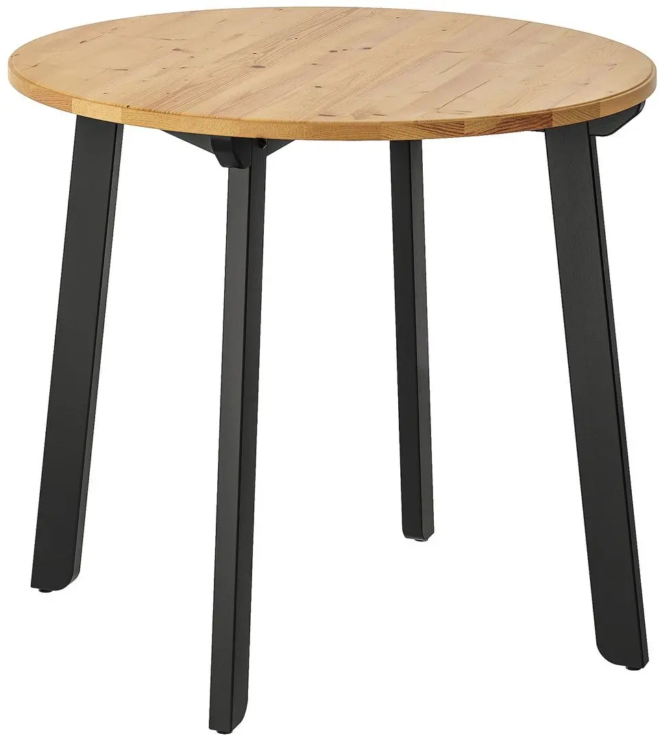 Masa Ikea Gamlared 85 (Aspect Antichizat/Negru)