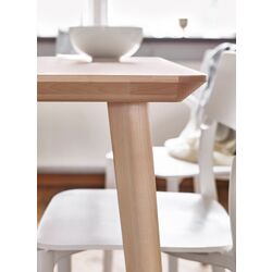 Masa Ikea Lisabo 140x78cm (Furnir frasin) Thumb