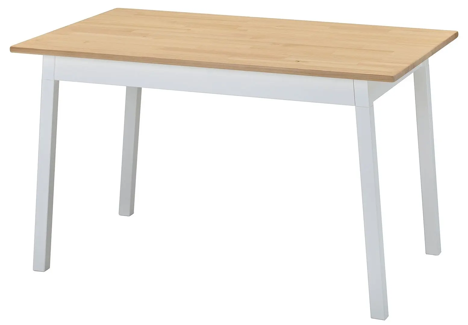 Masa Ikea Pinntorp 125x75 (Maro Deschis Vopsit/Vopsit Alb)