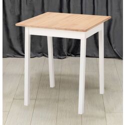 Стол Ikea Pinntorp 65x65 (Светло-коричневая Морилка/Белая Морилка) Thumb