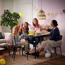 Masa Ikea Sandsberg 110x67 (Negru) Thumb