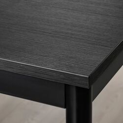 Masa Ikea Sandsberg 67x67x75 (Negru) Thumb