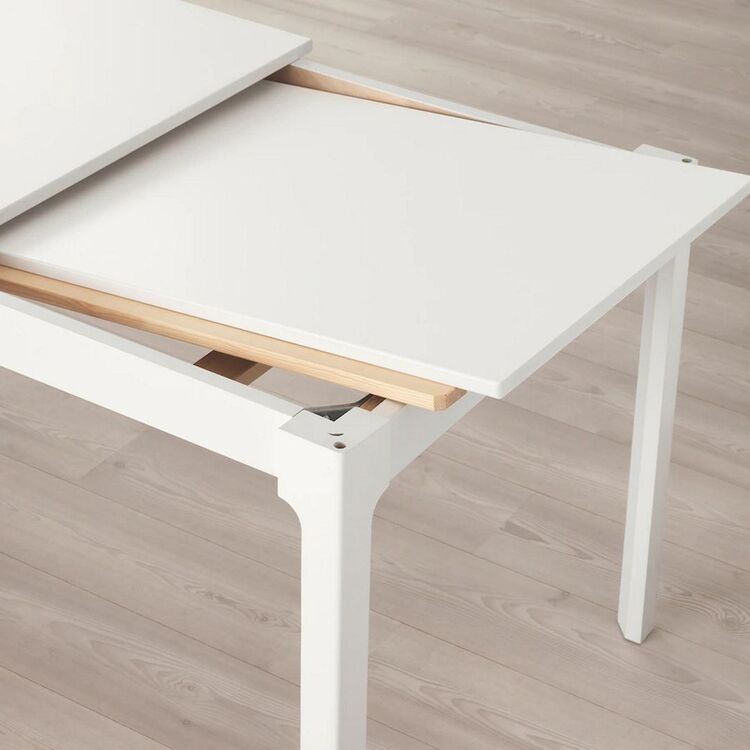 Стол раскладной Ikea Ekedalen 80/120x70см (Белый) купить в