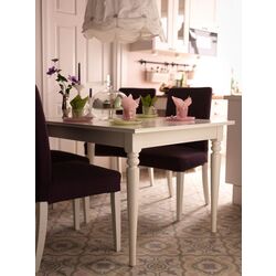 Masa extensibila Ikea Ingatorp 155/215x87cm (Alb) Thumb