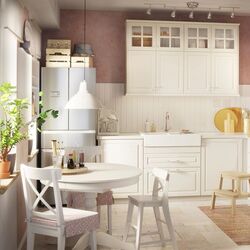 Masa extensibila Ikea Ingatorp 90/125cm (Alb) Thumb