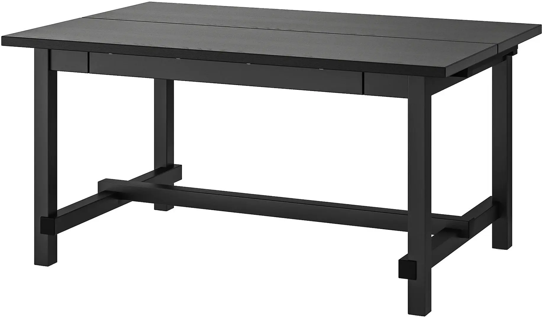 Masa extensibila Ikea Nordviken 152/223x95 (Negru)