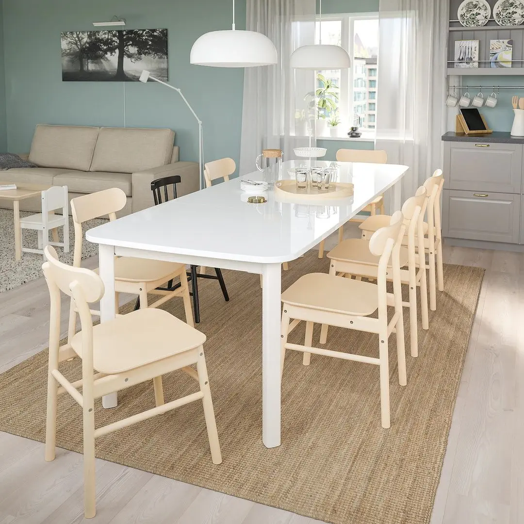 Masa extensibila Ikea Strandtorp 150/205/260x95cm (Alb)