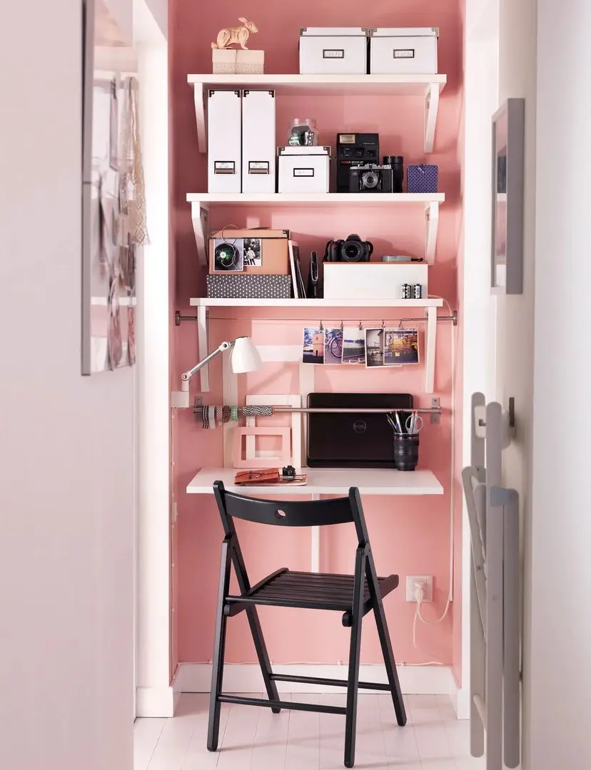 Masa extensibila de perete Ikea Norberg 74x60 (Alb)