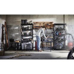 Стол сервировочный Ikea Bror фанера 85x55 (Черный/Сосна) Thumb