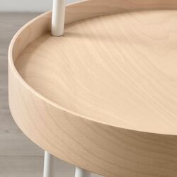Masa de servit Ikea Burvik 38cm (Alb) Thumb