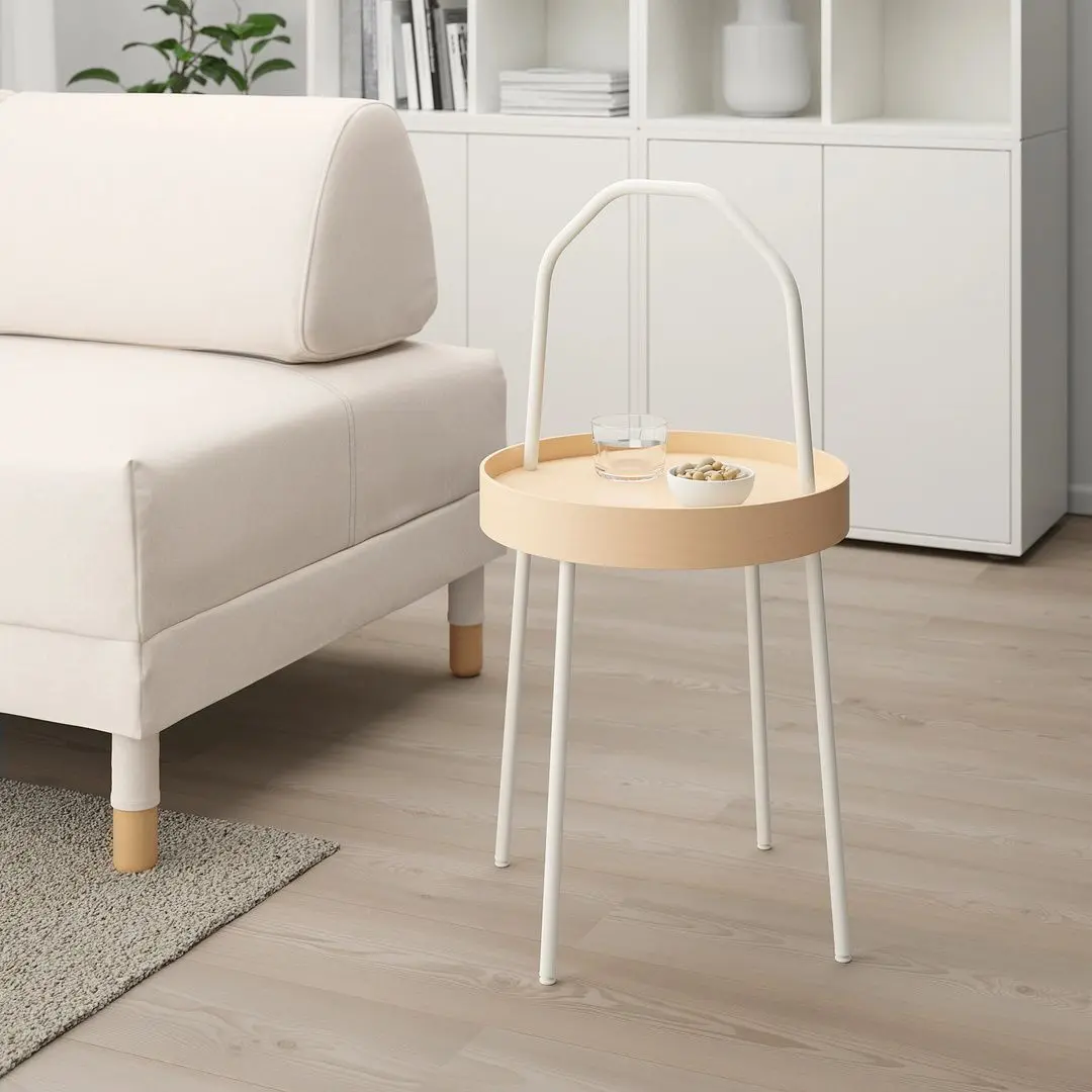 Masa de servit Ikea Burvik 38cm (Alb)