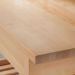 Masa de servit Ikea Forhoja 100x43 (Mesteacan) Thumb