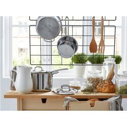 Masa de servit Ikea Forhoja 100x43 (Mesteacan) Thumb