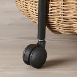 Стол сервировочный Ikea Lubban (Ротанг/Антрацит) Thumb