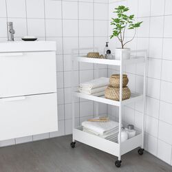 Masa de servit Ikea Nissafors 50.5x30x83 (Alb) Thumb