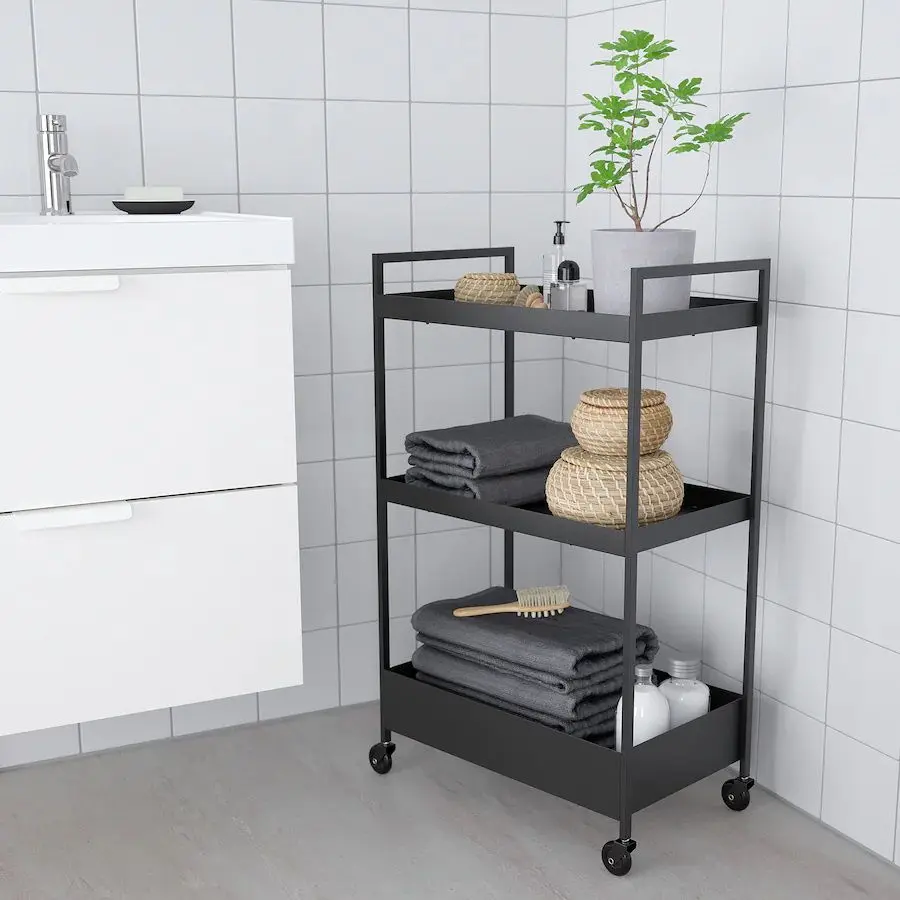 Masa de servit Ikea Nissafors 50.5x30x83cm (Negru)