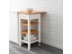 Masa de servit Ikea Stenstorp 45x43x90cm (Alb/Stejar)