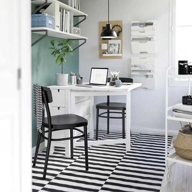 Стол складной Ikea Norden 26/89/152x80см (Белый)