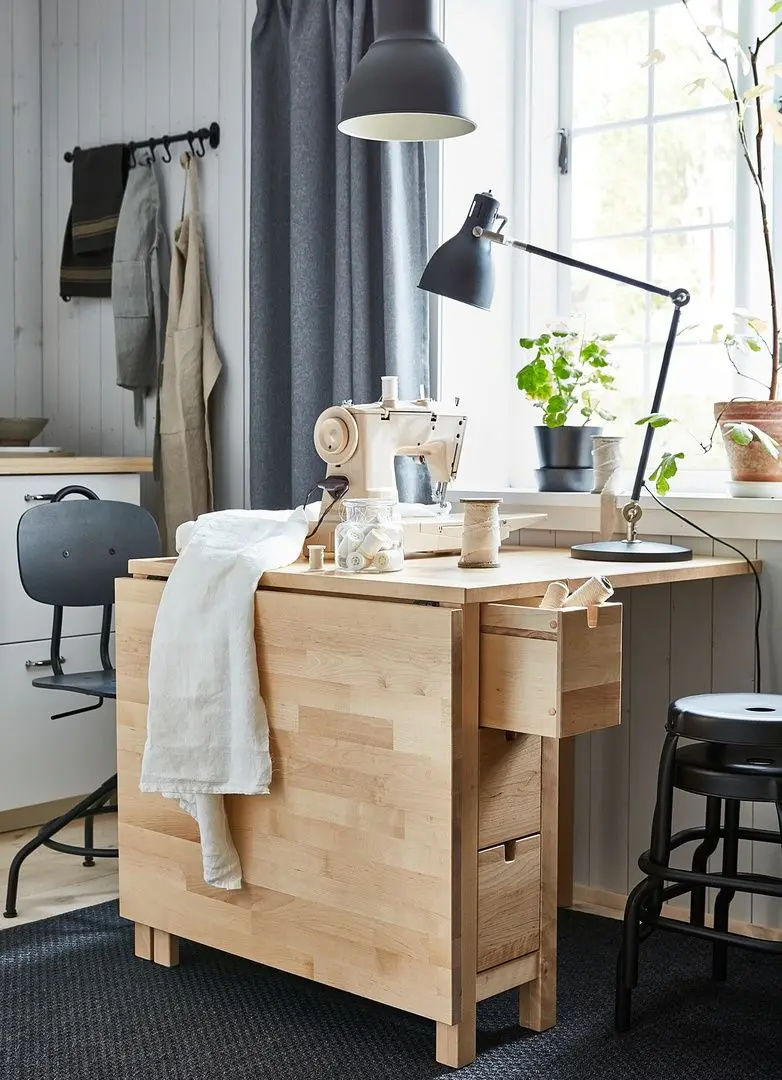 Стол складной Ikea Norden 26/89/152x80 (Береза)