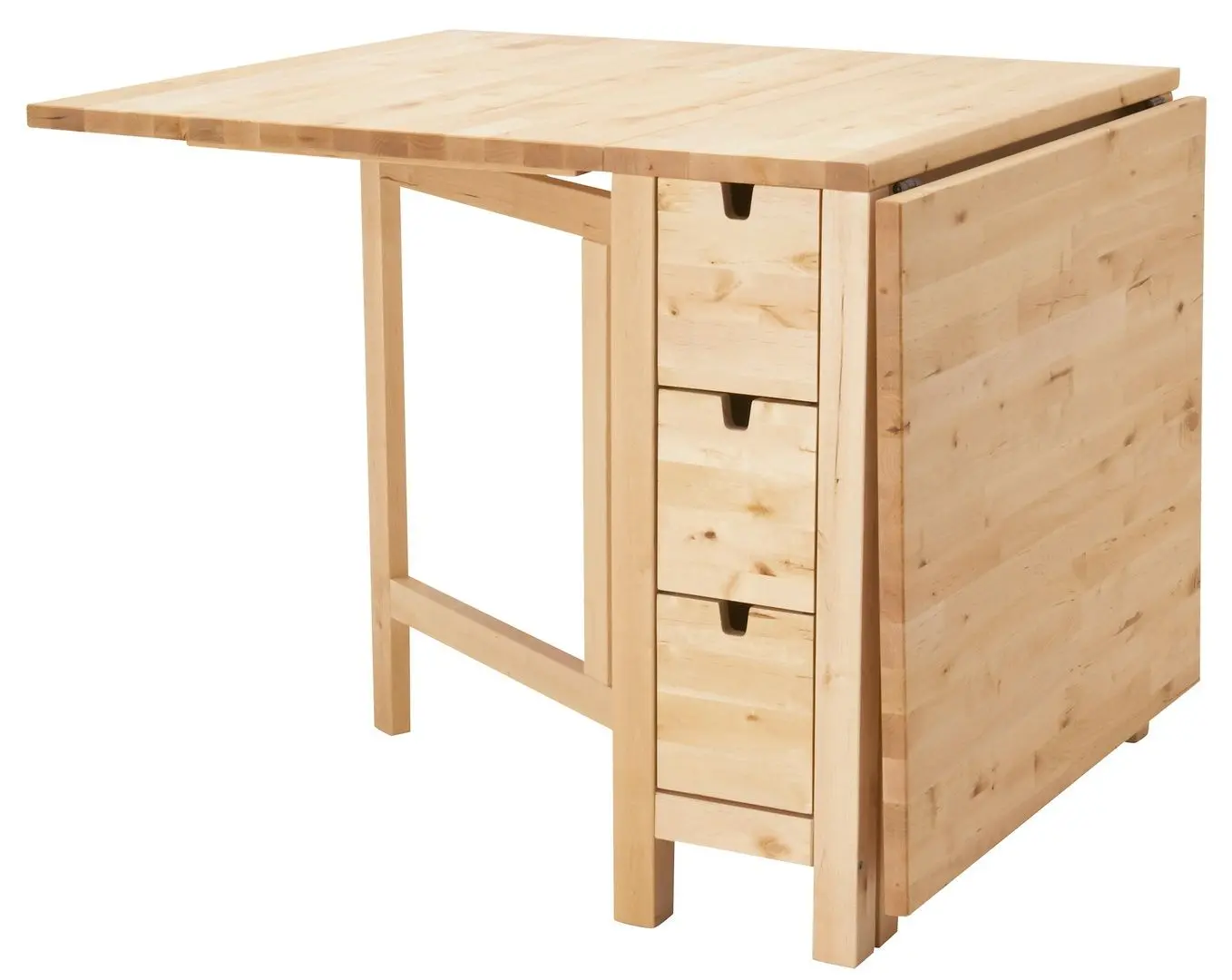Стол складной Ikea Norden 26/89/152x80 (Береза)