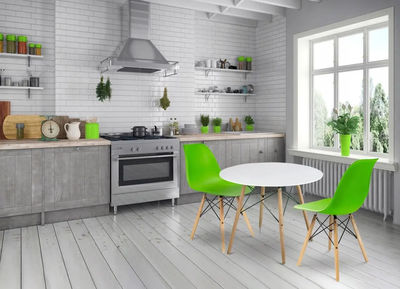 Masa stil scandinav Jumi CM-881563 (White) - 3