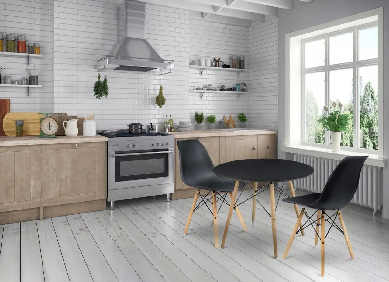 Masa stil scandinav Jumi CM-891821 (Black) - 2