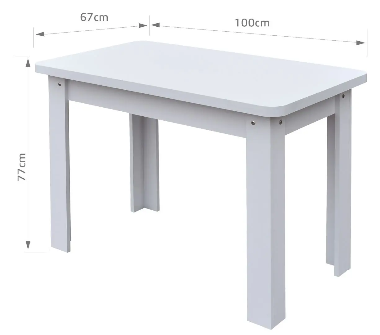 Masa Marcel Prod KC-6 RO (White)