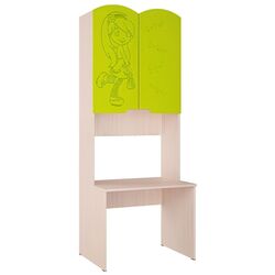 Masa pentru birou Миф Yunior 3 Mult (Bleached Oak/Lime Metallic) Thumb