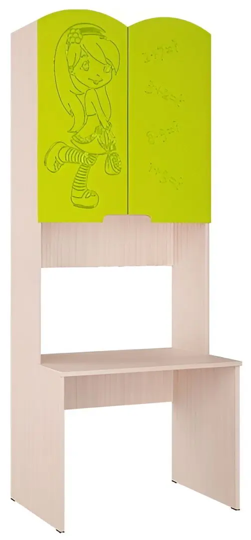 Masa pentru birou Миф Yunior 3 Mult (Bleached Oak/Lime Metallic)