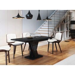 Стол раскладной Mirjan24 Herkulan/Masiv (Black Gloss) Thumb