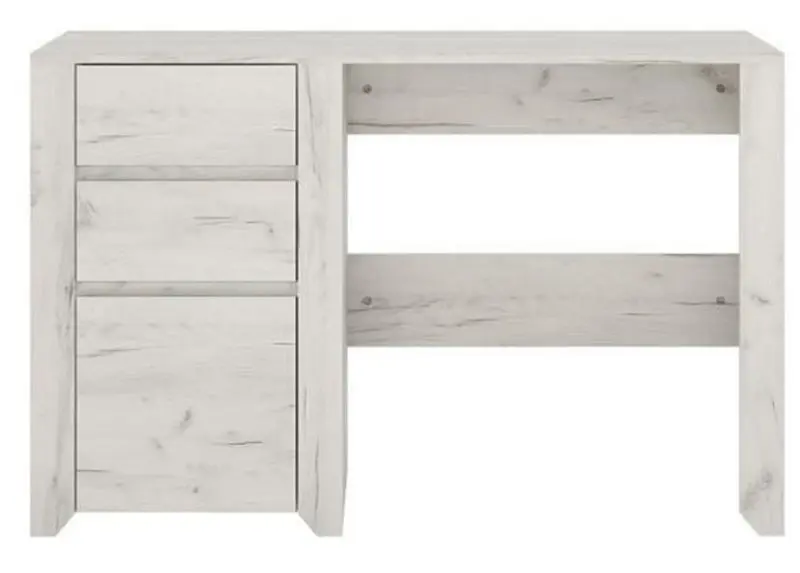 Masa de birou Tempo Kondela Angel Typ 80 (White Craft)