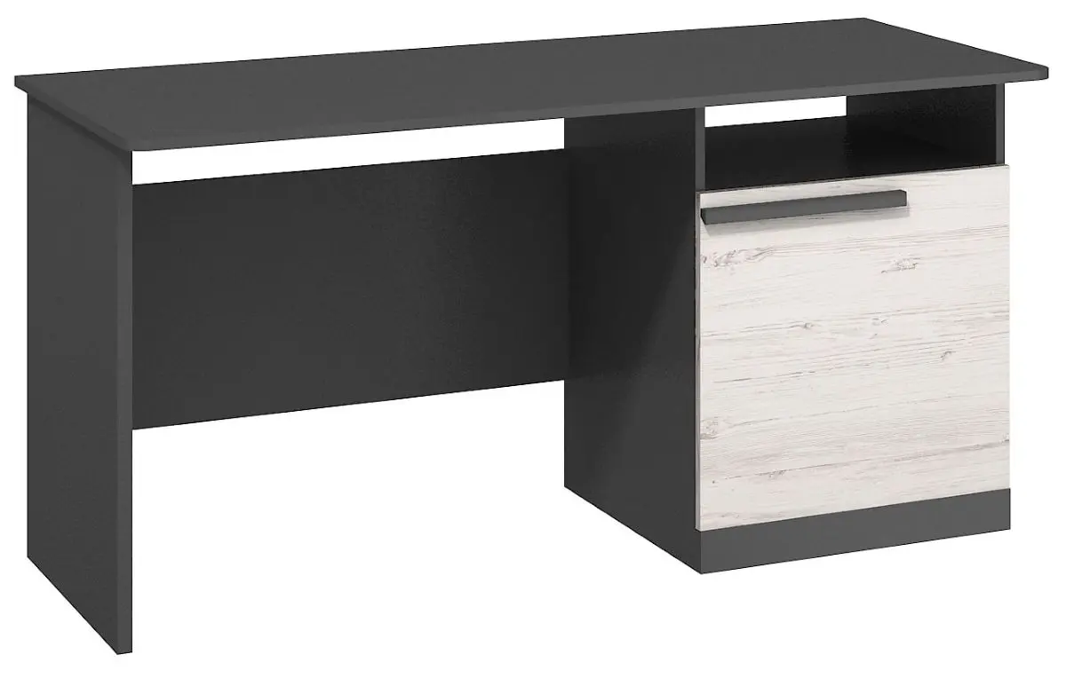 Письменный стол Mobhaus Beverly (Pine Andersen/Graphite Gray)