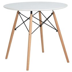 Стол Mobhaus Demin (White/Beech)