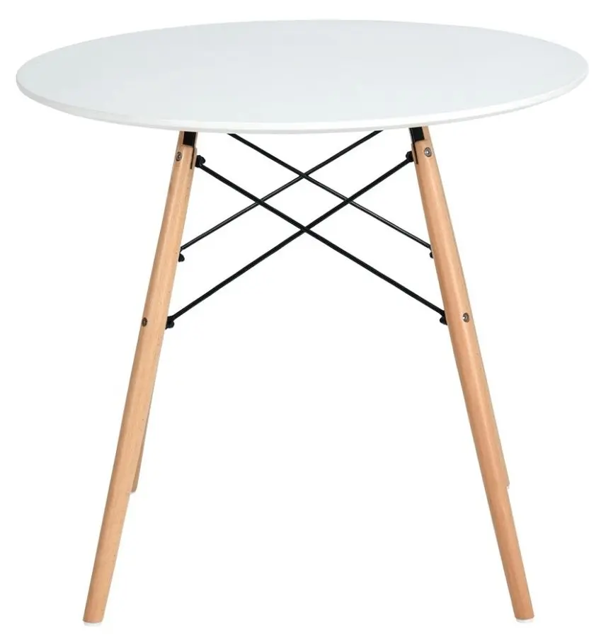 Стол Mobhaus Demin (White/Beech)